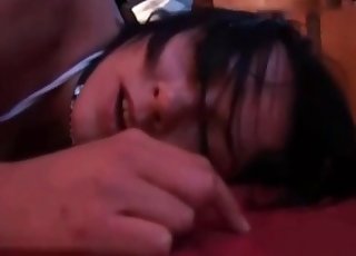 Brunette is enjoying hardcore bestiality XXX