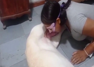 Fellatio porn movie with a brunette who sucks