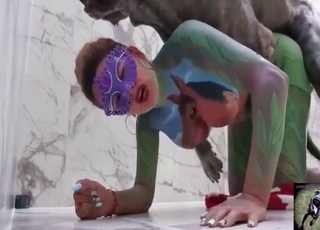 Zoo porn with a bunch of dog-fucking ladies