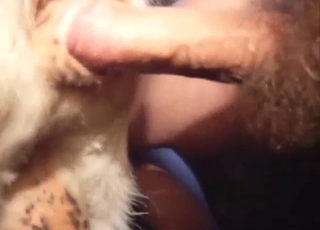 Slutty goat with a tasty pussy fucked by a guy