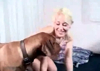 Hot-shaped young lady fucked by a rear end