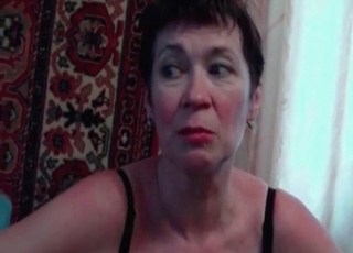 Mature woman is filed fucking her cute pet