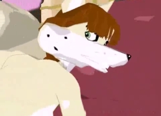 Cartoon with all sorts of filthy bestiality in it