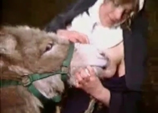 Sexy nuns are enjoying filthy bestial sex action