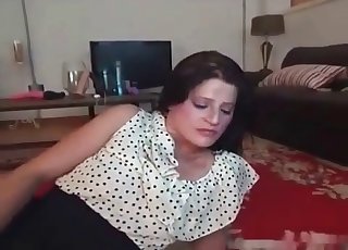 Elegantná vyzlečená pod svojím psom