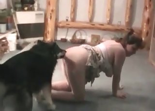 Shepherd is sucking a nice snatch
