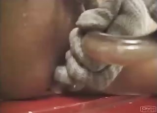 Playfully fucking that tight cunt